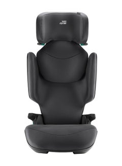 Britax Romer Kidfix Pro M Highback Booster Car Seat - 3.5 Years To 12 Years, Protective Headrest, Quick-Remove Cover, Three Seats In A Row, Made In Germany -  Midnight Grey  - Image 2