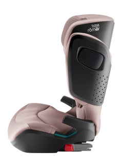 Britax Romer Kidfix Pro M Highback Booster Car Seat - 3.5 Years To 12 Years, Protective Headrest, Quick-Remove Cover, Three Seats In A Row, Made In Germany -  Dusty Rose  - Image 4