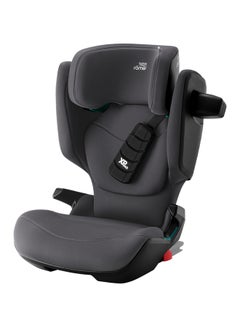 Britax Romer Kidfix Pro Highback Booster Car Seat - 3.5 Years To 12 Years, Sict, Xp-Pad, Secureguard, Comfort Headrest, Quick-Remove Washable Cover, Three Seats In A Row, Made In Germany - Midnight Grey  - Image 3