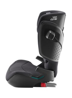 Britax Romer Kidfix Pro Highback Booster Car Seat - 3.5 Years To 12 Years, Sict, Xp-Pad, Secureguard, Comfort Headrest, Quick-Remove Washable Cover, Three Seats In A Row, Made In Germany - Midnight Grey  - Image 4