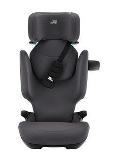 Britax Romer Kidfix Pro Highback Booster Car Seat - 3.5 Years To 12 Years, Sict, Xp-Pad, Secureguard, Comfort Headrest, Quick-Remove Washable Cover, Three Seats In A Row, Made In Germany - Midnight Grey  - Image 2
