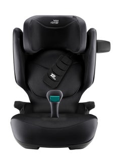 Britax Romer Kidfix Pro Highback Booster Car Seat - 3.5 Years To 12 Years, Sict, Xp-Pad, Secureguard, Comfort Headrest, Quick-Remove Washable Cover, Three Seats In A Row, Made In Germany - Carbon Black  - Image 1
