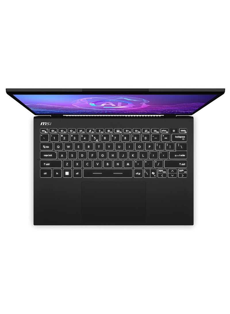 إم اس أي - MSI Prestige 13 AI+ Evo A2VMG-014US 13.3″ 2.8K OLED; Copilot+ PC	 MSI, MSI Prestige  Processor	 Ultra 7  Resolution	 2880 ×1800 English/Arabic Stellar Gray - Image 1