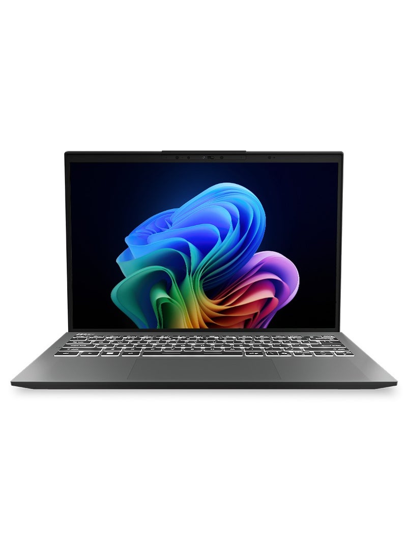 إم اس أي - MSI Prestige 13 AI+ Evo A2VMG-014US 13.3″ 2.8K OLED; Copilot+ PC	 MSI, MSI Prestige  Processor	 Ultra 7  Resolution	 2880 ×1800 English/Arabic Stellar Gray - Image 1
