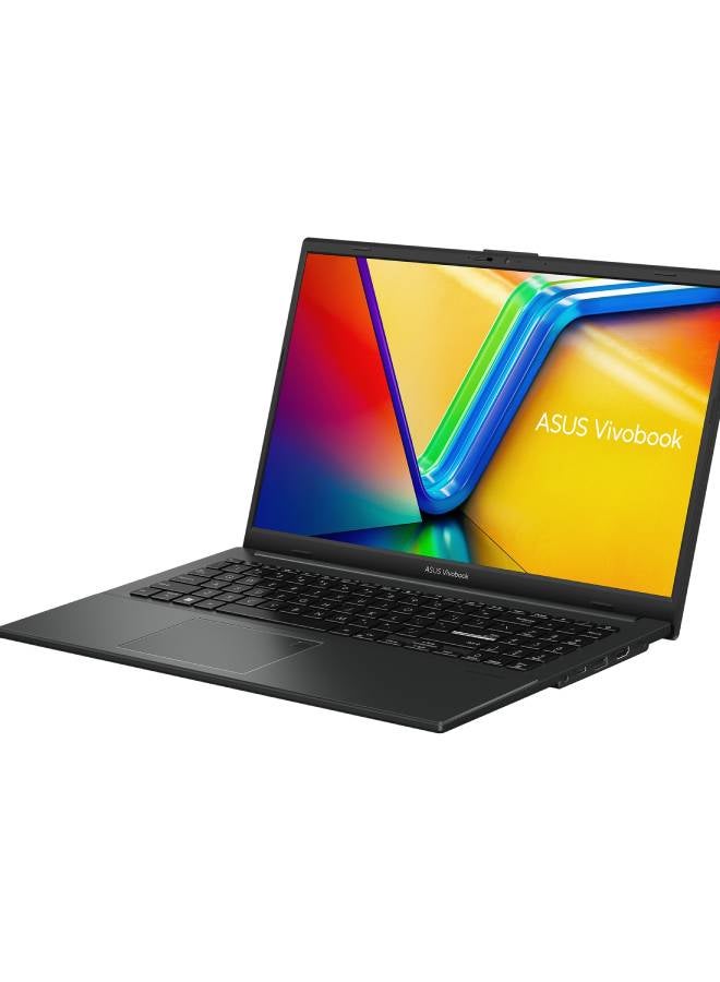 ASUS Asus Vivobook E1504GA-NJ606W intel core i3-N305 – 4GB RAM – SSD 256GB – Intel UHD Graphics – 15.6 FHD-Win 11 – Cool Silver English/Arabic Mixed Black  - Image 1