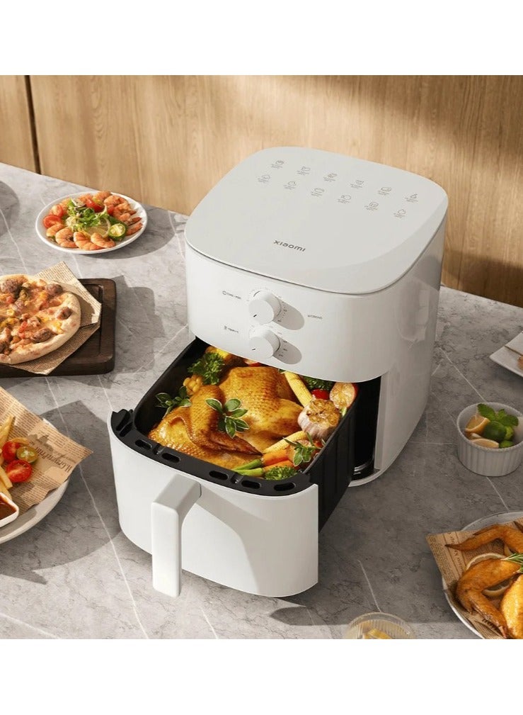 Xiaomi - Air Fryer Essential 6L | Flip-Free Cooking | 360° Heated Air Circulation | 1550W High Power | 80–200°C Wide-Range Temperature Control 6 L 1550 W MAF13 White - Image 1