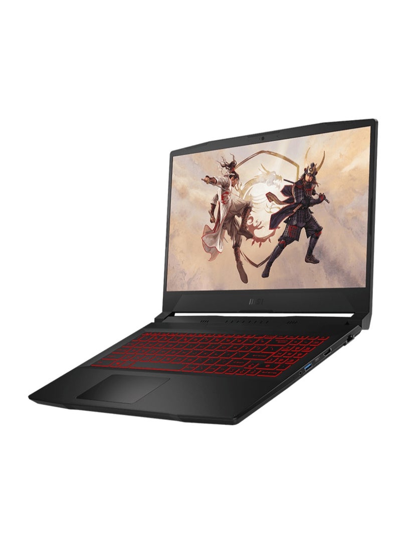 إم اس أي MSI KATANA GF66 12UG, Gaming Laptop, Intel Ci7-12700H, 16GB RAM, 1TB SSD, RTX 3070 8GB, 15.6-inch 144Hz, Win11, 2 Yrs Warranty English/Arabic BLACK  - Image 1