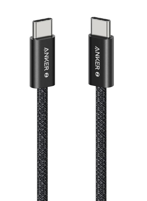 Zolo USB C to USB C 240W Braided Fast Charging Cable - Black