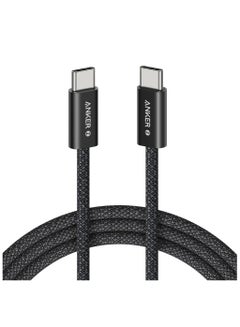 Anker Zolo USB C to USB C 240W Braided Fast Charging Cable - Black  - Image 4