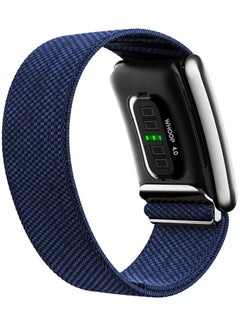 WHOOP Ultra-Soft SuperKnit Luxe Accessory Wristband 4.0 for Ultimate Comfort, Style and All-Day Wear, Compatible with 4.0 Wearable Health, Fitness & Activity Tracker, Replacement Band Only Midnight/Platinum  - Image 4