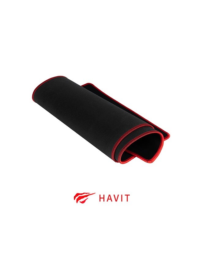 havit Thickened Gaming Mouse Pad 70*30cm Large Non-Slip Computer Desk Pad Washable Keyboard Mouse Pad Foldable - Image 3