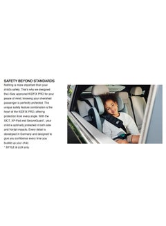 Britax Romer Kidfix Pro Highback Booster Car Seat - 3.5 Years To 12 Years, Sict, Xp-Pad, Secureguard, Comfort Headrest, Quick-Remove Washable Cover, Three Seats In A Row, Made In Germany - Space Black  - Image 5