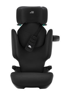 Britax Romer Kidfix Pro Highback Booster Car Seat - 3.5 Years To 12 Years, Sict, Xp-Pad, Secureguard, Comfort Headrest, Quick-Remove Washable Cover, Three Seats In A Row, Made In Germany - Space Black  - Image 2