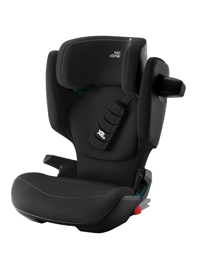 Britax Romer Kidfix Pro Highback Booster Car Seat - 3.5 Years To 12 Years, Sict, Xp-Pad, Secureguard, Comfort Headrest, Quick-Remove Washable Cover, Three Seats In A Row, Made In Germany - Space Black  - Image 3