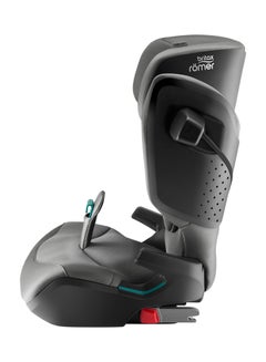 Britax Romer Kidfix Pro Highback Booster Car Seat - 3.5 Years To 12 Years, Sict, Xp-Pad, Secureguard, Comfort Headrest, Quick-Remove Washable Cover, Three Seats In A Row, Made In Germany - Mineral Grey  - Image 4