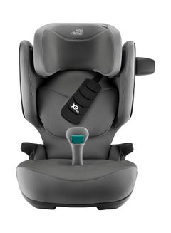 Britax Romer Kidfix Pro Highback Booster Car Seat - 3.5 Years To 12 Years, Sict, Xp-Pad, Secureguard, Comfort Headrest, Quick-Remove Washable Cover, Three Seats In A Row, Made In Germany - Mineral Grey  - Image 1
