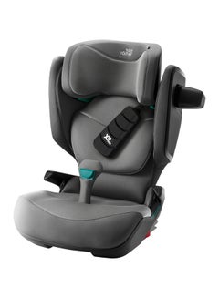 Britax Romer Kidfix Pro Highback Booster Car Seat - 3.5 Years To 12 Years, Sict, Xp-Pad, Secureguard, Comfort Headrest, Quick-Remove Washable Cover, Three Seats In A Row, Made In Germany - Mineral Grey  - Image 3