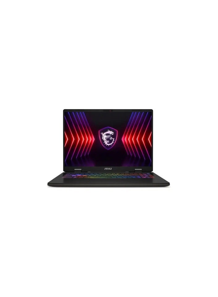 MSI - MSI SWORD 16 HX B13VFKG-687-LAKE I7 13700HX-512GB SSD-16GB-REX4060 8GB 16 FHD 144HZ-WIN11-GRAY English/Arabic Cosmos Gray - Image 1