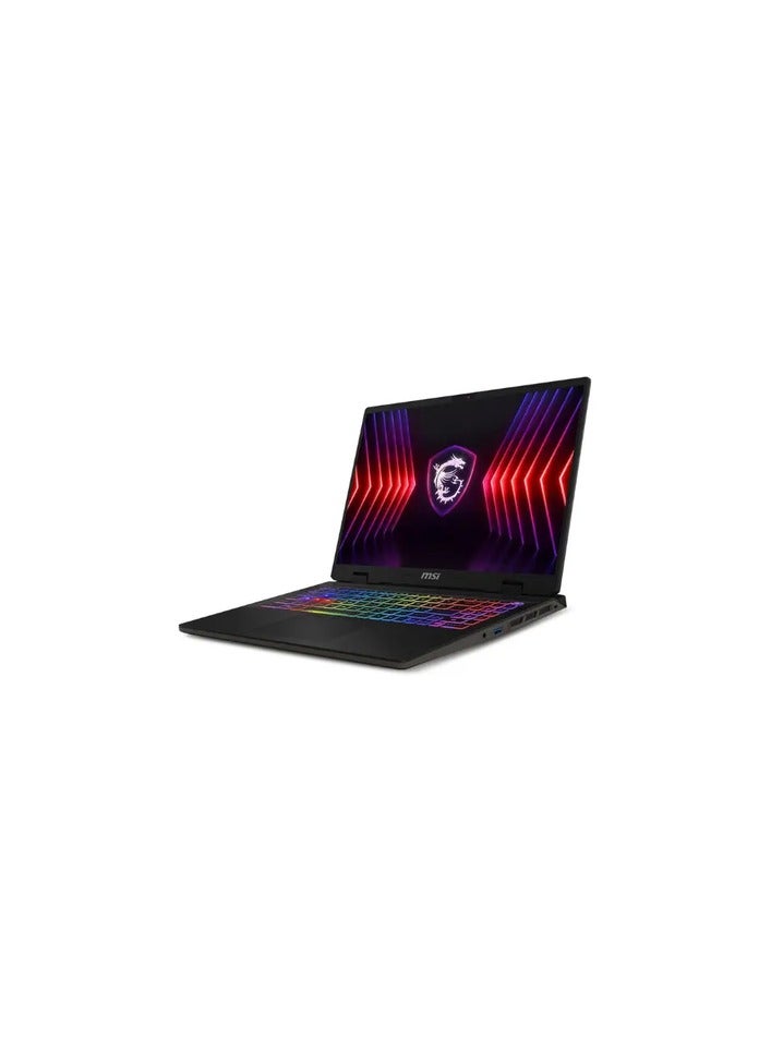 MSI - MSI SWORD 16 HX B13VFKG-687-LAKE I7 13700HX-512GB SSD-16GB-REX4060 8GB 16 FHD 144HZ-WIN11-GRAY English/Arabic Cosmos Gray - Image 1