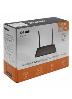 D-Link D-Link Wireless N300 VDSL2/ADSL2+ Modem Router Black  - Image 4