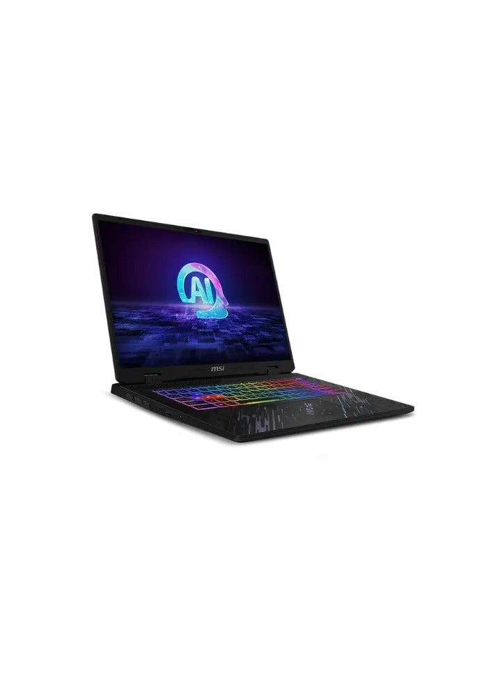 MSI MSI-PULSE 17 AI C1VGKG-072-INTEL CORE ULTRA 9 185H-1TB SSD-16GB-RTX4070 8GB-17QHD 240HZ-WIN11 English/Arabic Black  - Image 2