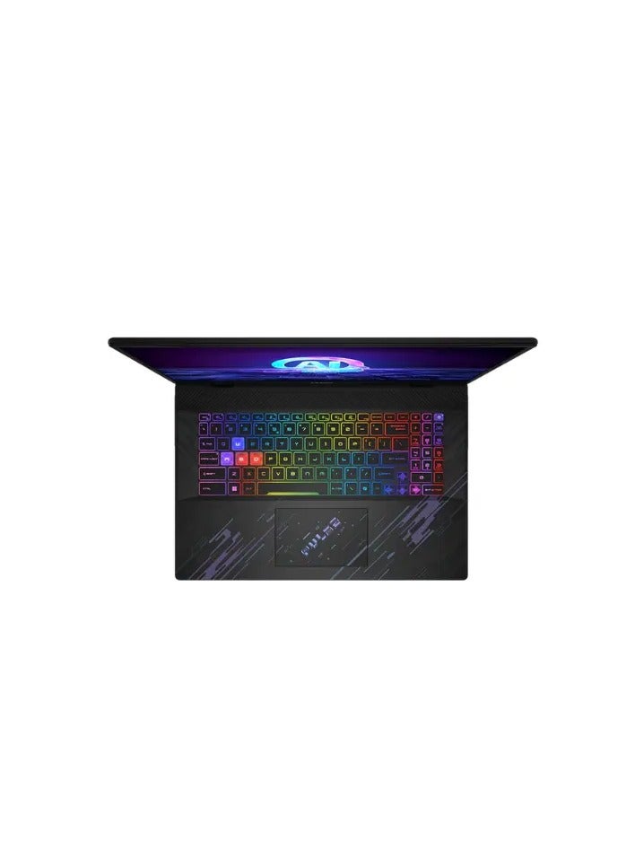 MSI MSI-PULSE 17 AI C1VGKG-072-INTEL CORE ULTRA 9 185H-1TB SSD-16GB-RTX4070 8GB-17QHD 240HZ-WIN11 English/Arabic Black  - Image 4
