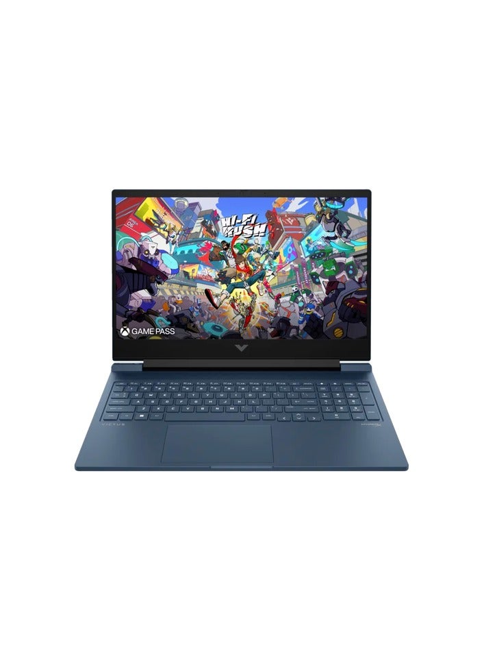 HP Victus 16-R1052NE Gaming Laptop Intel Core i7-14700HX 1TB SSD 16GB Ram Nvidia GeForce RTX 4070 8GB 16.1" Inch FHD - Performance blue English/Arabic Performance blue  - Image 1