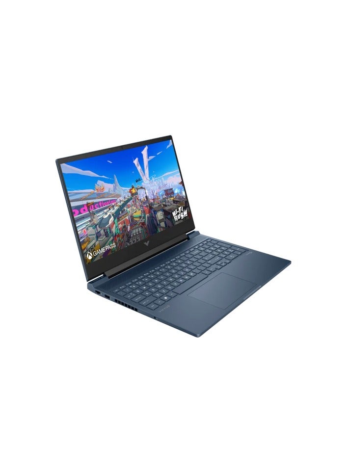 HP Victus 16-R1052NE Gaming Laptop Intel Core i7-14700HX 1TB SSD 16GB Ram Nvidia GeForce RTX 4070 8GB 16.1" Inch FHD - Performance blue English/Arabic Performance blue  - Image 2