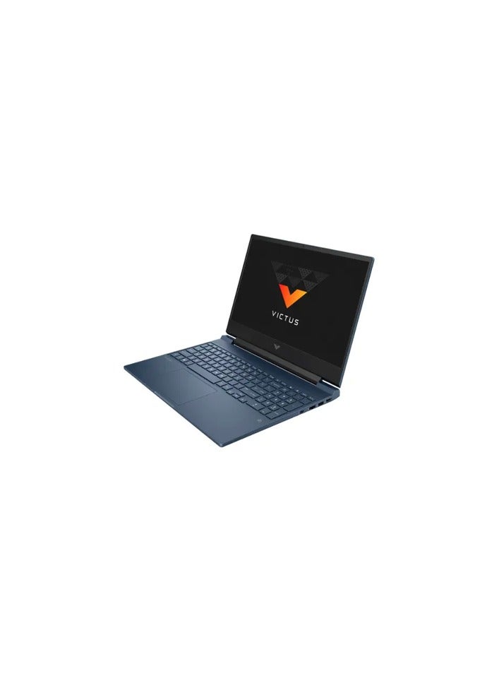 HP VICTUS 15-FA1051NE-CI5 13420H-512GB SSD-8GB-RTX2050 4GB-DOS-15.6 144HZ-BLUE English/Arabic Blue - Image 2