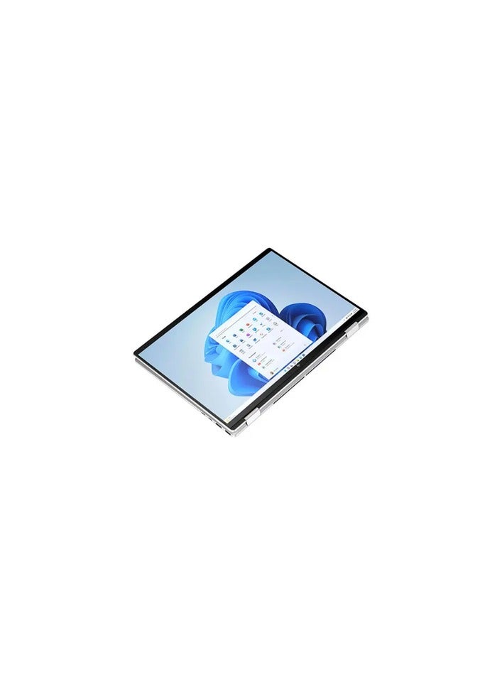 HP - HP ENVY X360 2-1-AC0013DX-Intel core Ultra 5 125U-16GB-512GB SSD-16 WUXGA-WIN11-Glacier Silver Aluminum English/Arabic Glacier silver - Image 1