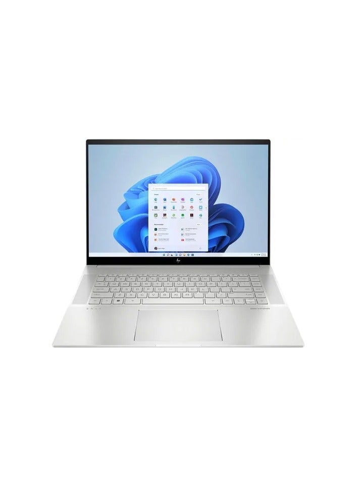 (Upgraded Version) HP ENVY 16-h1053dx-CI7 13700H-1TB SSD-16GB-RTX4060 8GB-16.0 WQXGA IPS TS 120HZ-WIN11 English/Arabic Natural silver English/Arabic Natural silver