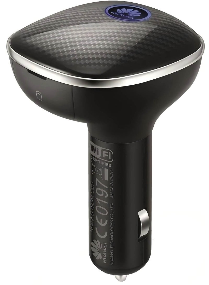 HUAWEI Hilink CarFi 4G LTE WiFi Hotspot for Car E8377s-153 Black - Image 1