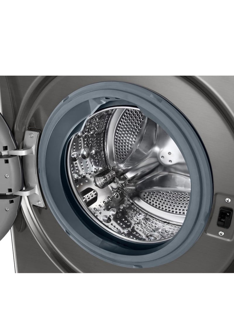 LG - LG 10KG Vivace Washing Machine, With AI Wash, AIDD technology F4Y5RYGYPV - Image 1
