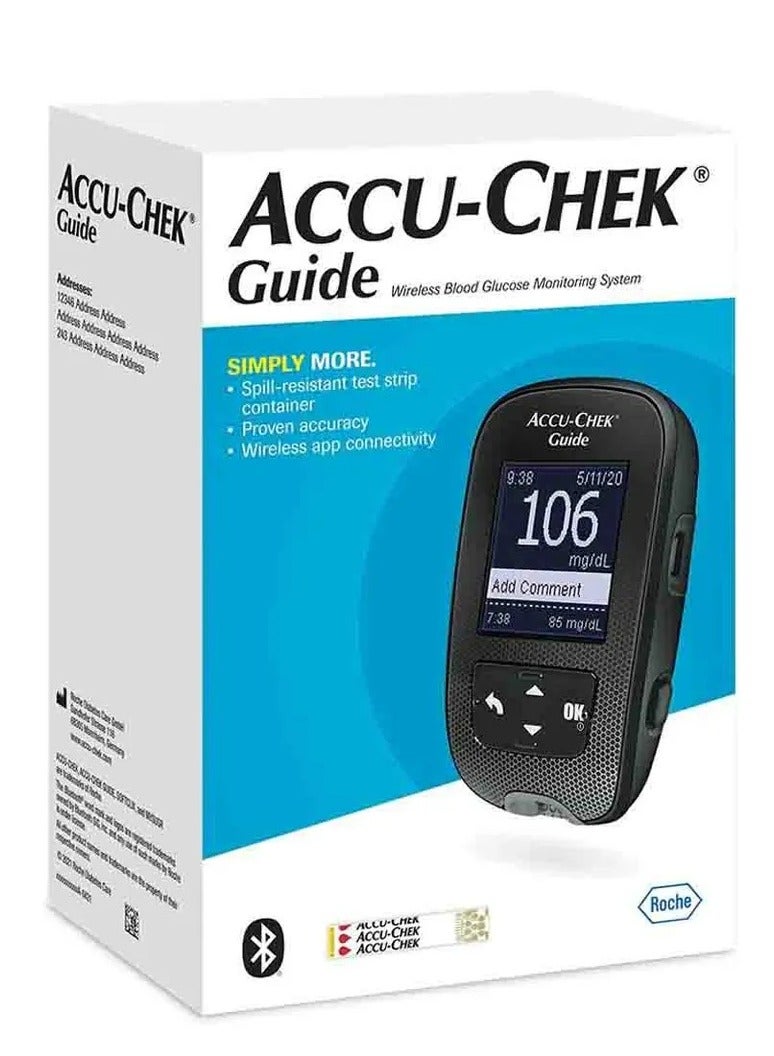 Accu-Chek Guide Blood Glucose Monitor - pnsku/N70137157V/45/_/1735119992/75beaa31-d408-4c37-bcf5-464b2d800387