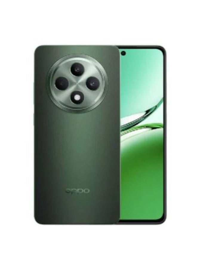 OPPO - Reno 12F Dual SIM, 256 GB, 8 GB RAM,  4G LTE - Green - Image 1