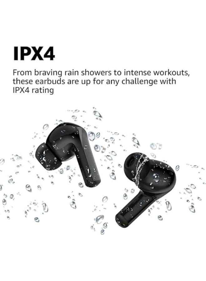 شاومي - Redmi Buds 5A, Active Noise Cancelling True Wireless Earbuds, Upto 30hr Playtime, AI Powered ENC for Clear Calls, Bluetooth V5.4, Low Latency Gaming Mode with Touch Controls Black - Image 1