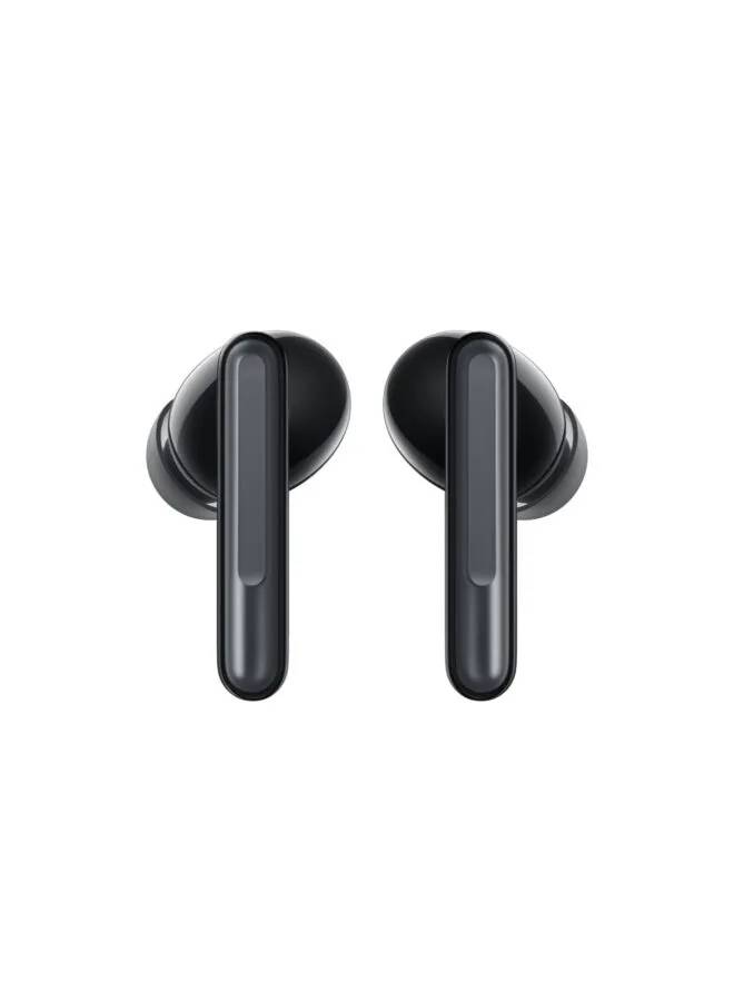OPPO - Enco Free2 True Wireless Headphones (42 dB deep personalised active noise cancellation, triple-mic call noise cancellation, 30 hour playback time) Black - Image 1