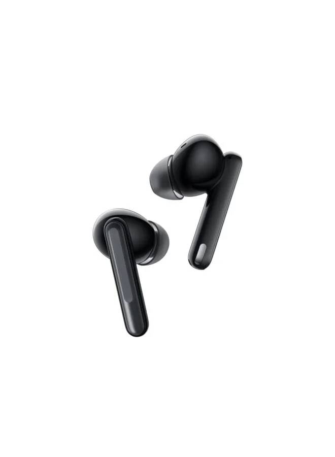 OPPO - Enco Free2 True Wireless Headphones (42 dB deep personalised active noise cancellation, triple-mic call noise cancellation, 30 hour playback time) Black - Image 1