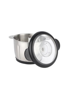KRYPTON 3.0 L Multi Chopper- Compact Multi-Purpose Chopping Machine, Stainless Steel Gear, Blade Assembly, Cutter Pole | 3 Buttons, 2 Speeds, Suitable for Vegetables, Fruits, Meat |  Fast and Effective Mincing, Egg Beating Function | 2-Year Warranty 3 L 500 W KNMC6566 Silver/Black  - Image 4