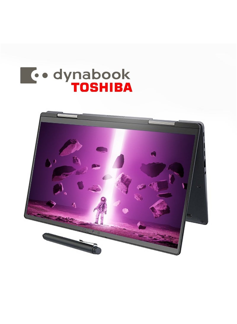 Toshiba Dynabook Laptop With 13.3-Inch Display, Core i5-1135G7 Processor/8GB RAM/512GB SSD/Intel Iris XE Graphics/Windows 11 Pro English/Arabic Black - Image 1