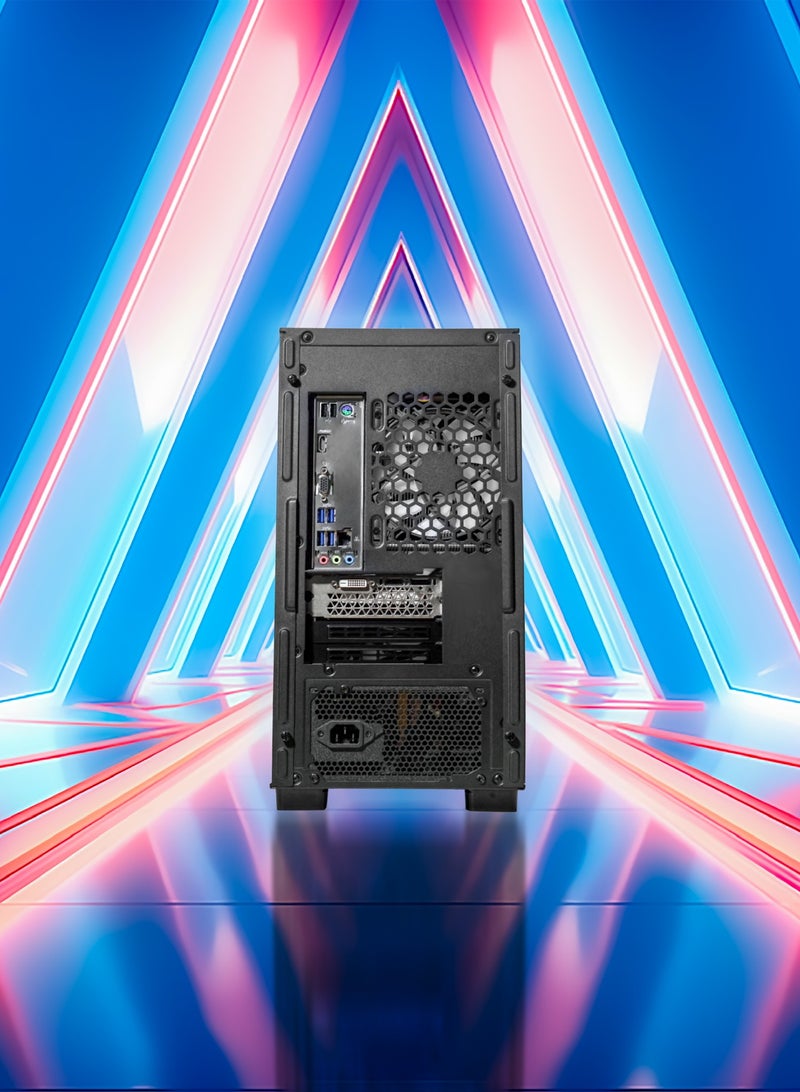 غاز - PC Gaming With Core i5-11400F Processor/1TB SSD/16GB RAM 3200MB DDR4/Windows 11/4GB NVIDIA GeForce GTX 1650 Super Graphics/ Black - Image 1