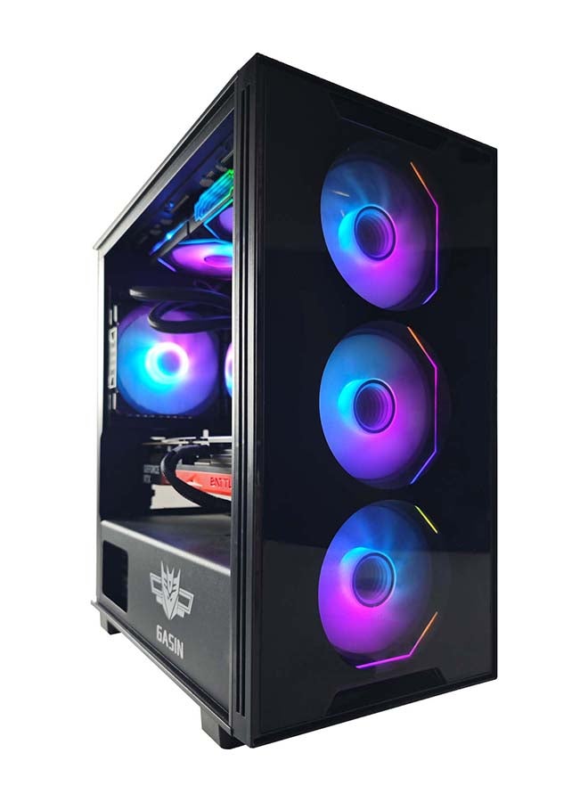 Gasin Gaming PC With Core i5-11400F Processor/1TB SSD/16GB RAM 3200MHz DDR4/Windows 11/4GB NVIDIA GeForce GTX 1650 Super Graphics/ Integrated ARGB Led Lights Black - Image 1