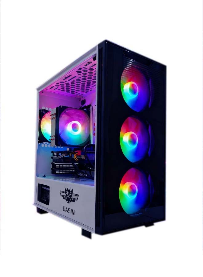 غاز كمبيوتر ألعاب بمعالج Core i5-11400F/ذاكرة وصول عشوائي (رام) سعة 16 جيجابايت/محرك أقراص صلبة سعة 1 تيرابايت/بطاقة رسومات NVIDIA GeForce GTX 1650 Super سعة 4 جيجابايت/نظام تشغيل ويندوز 11 أبيض - Image 1