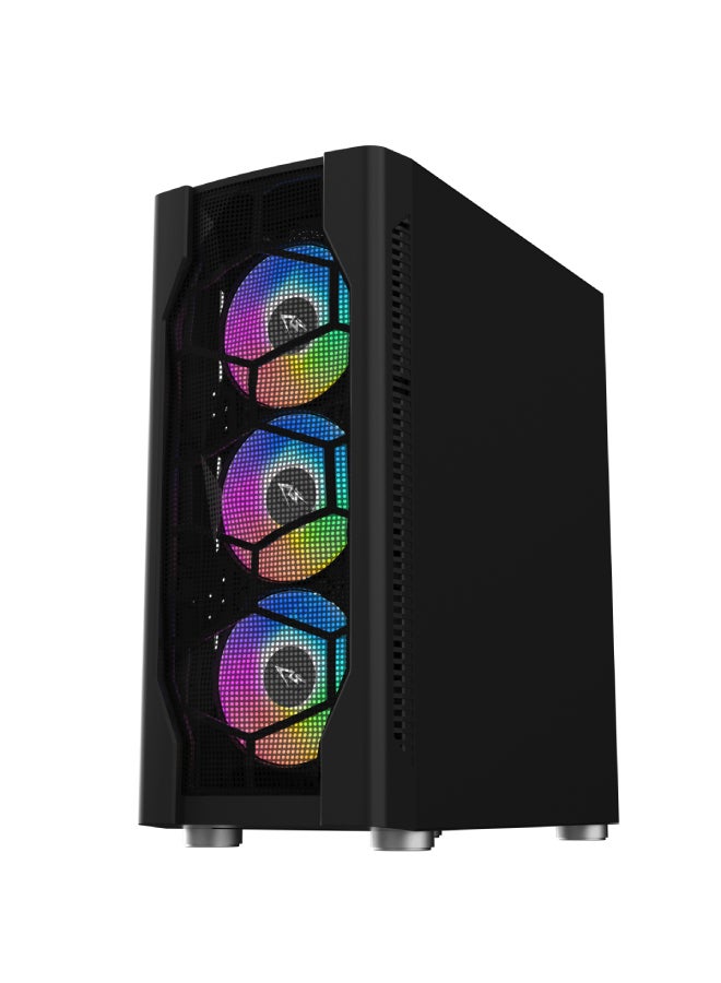 GLA3B Beta Gaming PC for Beginners with Intel Core i5-10400F Processor/16GB RAM DDR4/500GB M.2 /4GB NVIDIA GeForce GTX 1650 Graphics/ Black  - Image 2