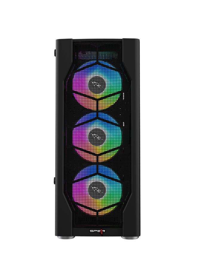 GLA3B Beta Gaming PC for Beginners with Intel Core i5-10400F Processor/16GB RAM DDR4/500GB M.2 /4GB NVIDIA GeForce GTX 1650 Graphics/ Black  - Image 3
