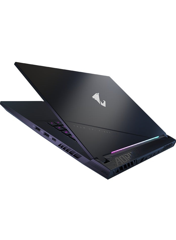GIGABYTE - AORUS 15 9KF Laptop With 15.6-inch Thin Bezel FHD (1920x1080) 144Hz Display, Intel Core i5-12500H Processor/8GB DDR5 RAM/512GB SSD/Windows 11 Home/NVIDIA GeForce RTX 4060 8GB/ English/Arabic Black - Image 1