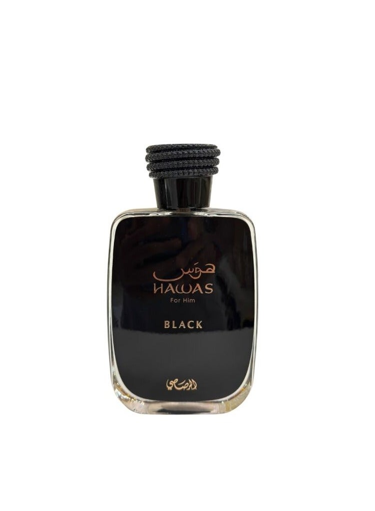 الرصاصي عطر هواس الأسود - Image 1