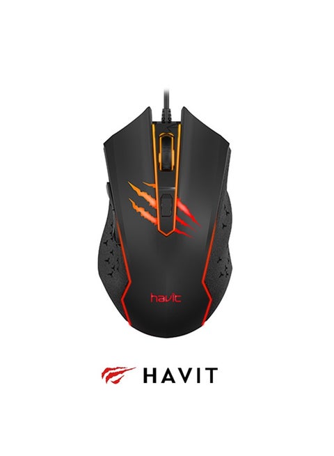 Rgb Wired Mouse, High-Performance Gaming Mouse, High-Precision Sensor, No Driver Required, For Competitive Gamers To Work