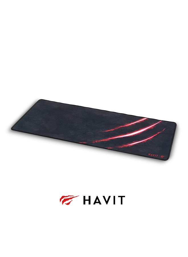 havit Foldable And Thickened Computer Mouse Pad, (70*30cm) Large Game Mouse Pad, Waterproof Computer Desk Pad, Non-Slip And Washable, Suitable For Work And Games - Image 3