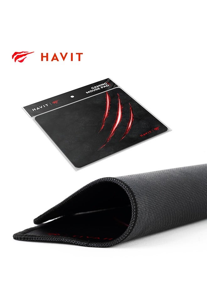 havit Mouse Pad With Non-Slip Rubber Base，Small Game Mouse Pad，Foldable Computer Mouse Pad For Gamers, Office  - Image 3